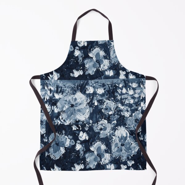 Artikelvorschau, Contemporary Floral Pattern Indigo Blue III entworfen und verkauft von Irina Sztukowski.