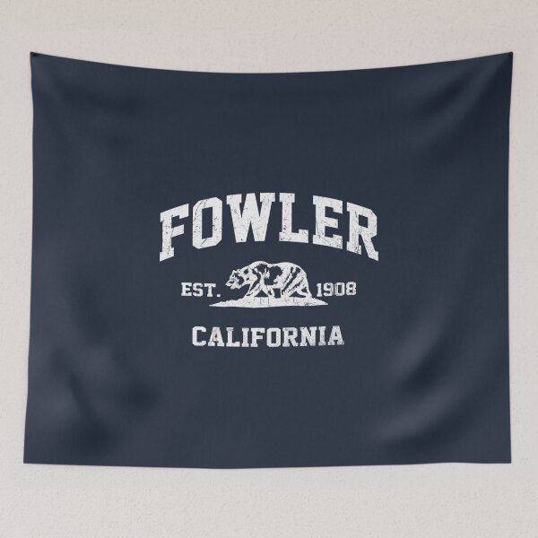 Item preview, Fowler California CA vintage state Athletic style designed and sold by DanGlazer.
