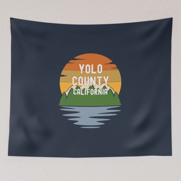 Item preview, From Yolo County California Vintage Sunset designed and sold by DanGlazer.