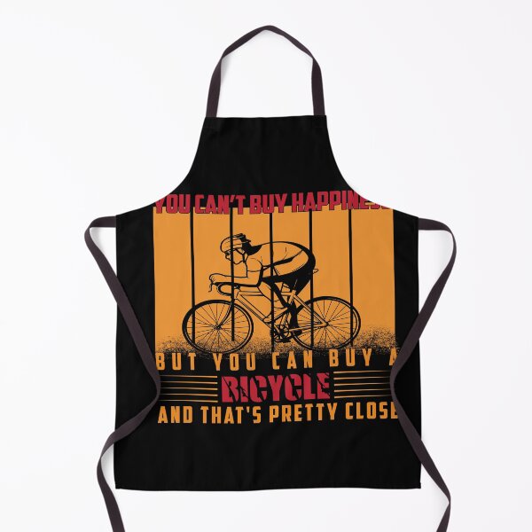 Artikelvorschau, You cant buy happiness but you can buy bicycle All i need this bike bicycle Essential Gifts mom, dad, Design Happy Apparel Essential Inspiration Joy Mood entworfen und verkauft von DesignByHeartUK.