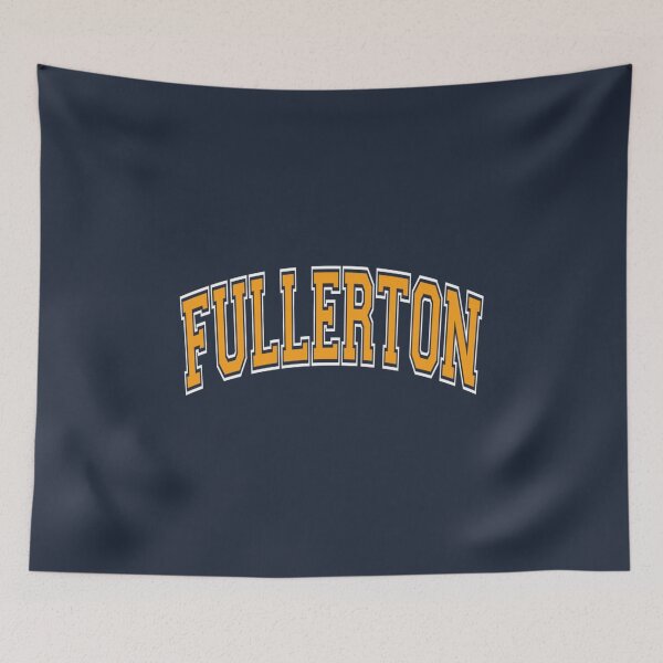 Item preview, Fullerton California CA Varsity Style Orange Text  designed and sold by DanGlazer.
