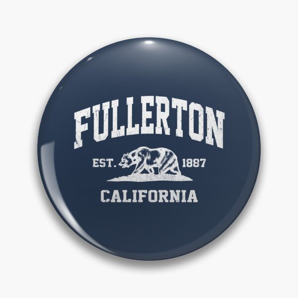 Item preview, Fullerton California CA vintage state Athletic style designed and sold by DanGlazer.