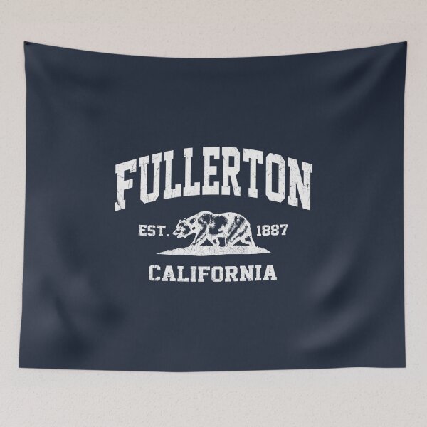 Item preview, Fullerton California CA vintage state Athletic style designed and sold by DanGlazer.