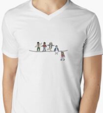 Stranger Things: The Acrobats and the Fleas Men's V-Neck T-Shirt