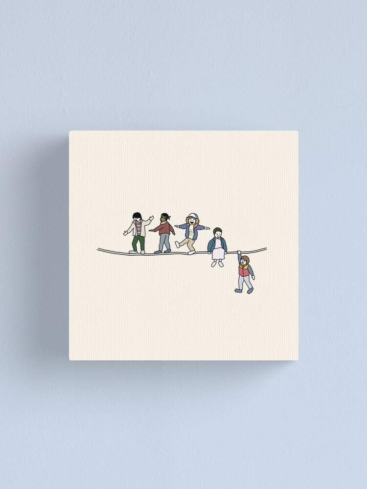 Alternate view of Stranger Things: The Acrobats and the Fleas Canvas Print