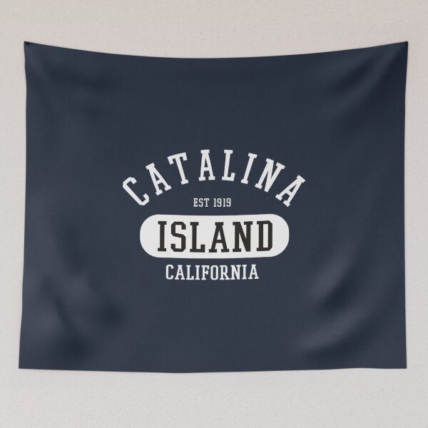 Item preview, Fun Catalina Island California College Style Novelty Art designed and sold by DanGlazer.
