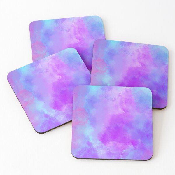 Item preview, Watercolor wash — peaceful blue, purple, magenta designed and sold by thephoenixsoul.