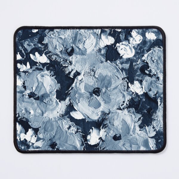Artikelvorschau, Contemporary Floral Pattern Indigo Blue IV entworfen und verkauft von Irina Sztukowski.