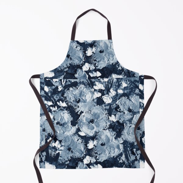 Artikelvorschau, Contemporary Floral Pattern Indigo Blue IV entworfen und verkauft von Irina Sztukowski.