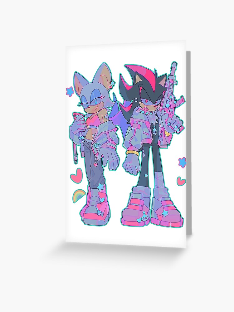 Shadow The Hedgehog Cute Greeting Card for Sale by ClothingFL1