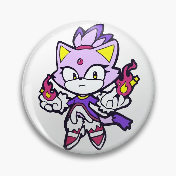 Sonic Tails Knuckles Amy Rose Sonic the Hedgehog Fan Art Sticker Button  Badge Pin 