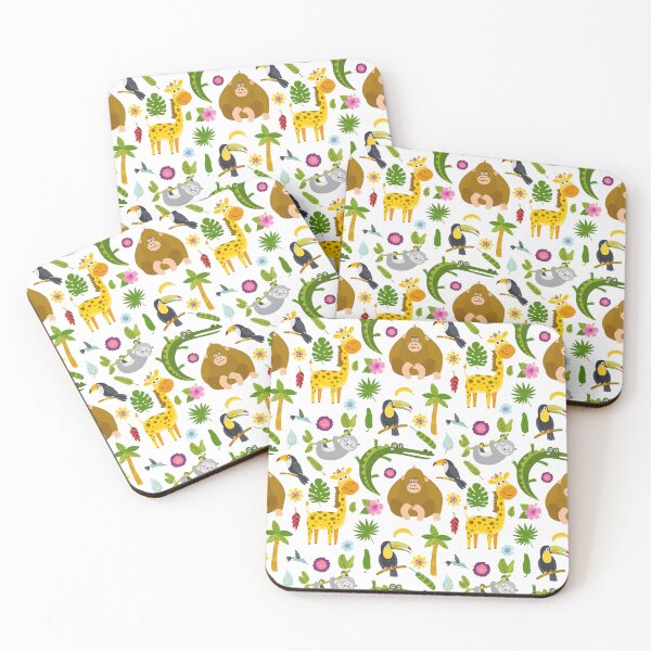 Item preview, Cute animal pattern 6 designed and sold by vanyadesign.