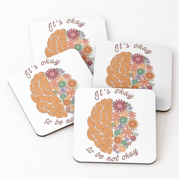 Item preview, It's okay to be not okay  designed and sold by Beautiful  Habits.