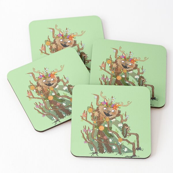 Item preview, WIzard Cat Flower Druid designed and sold by Georgeshop311.