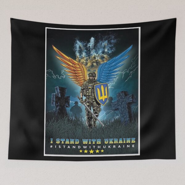 Item preview, i stand with ukraine designed and sold by PoliticsPrint.