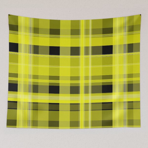 Item preview, Yellow and Black Plaid II designed and sold by PharrisArt.