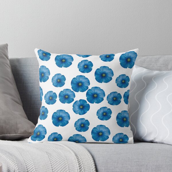 Item preview, Blue Flowers Seamless Pattern designed and sold by delikedesign.