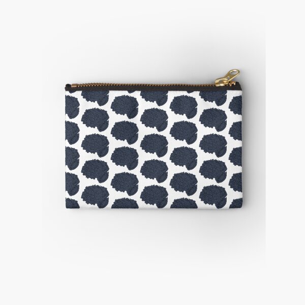 Item preview, Slate Blue Gray Brain Psychology Neuroscience Psychiatry Doodle Sketch designed and sold by hopecope.