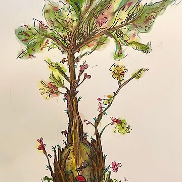 Artwork thumbnail, Banjo Tree by Liz Baxmeyer