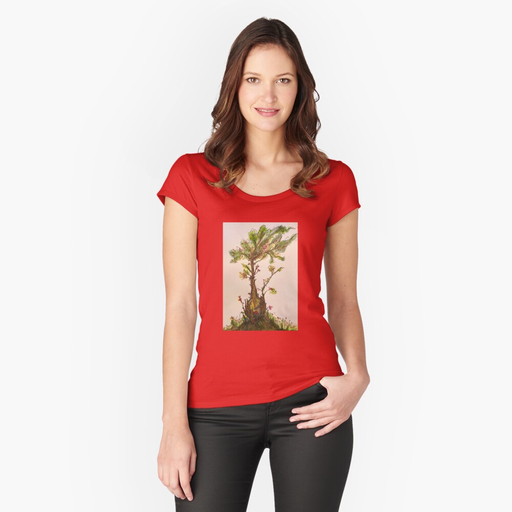 Item preview, Fitted Scoop T-Shirt designed and sold by Lizr81.