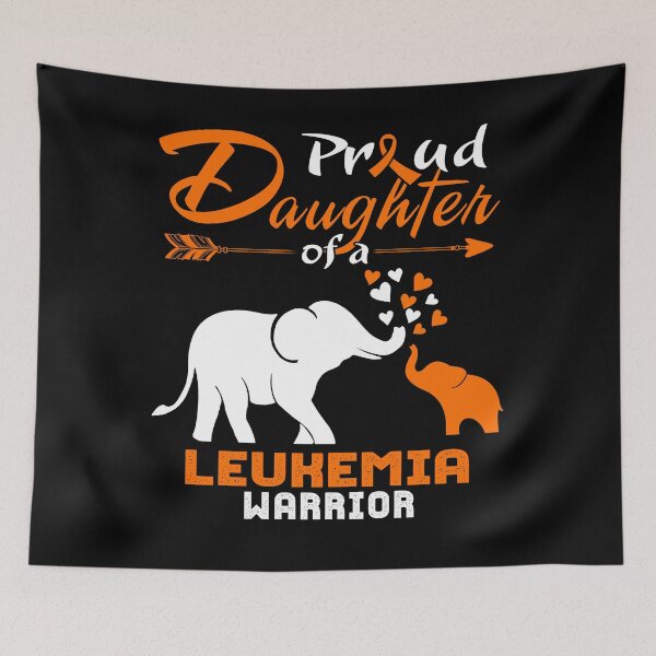 Item preview, Proud Daughter Of A Leukemia Warrior  designed and sold by Hatjar.