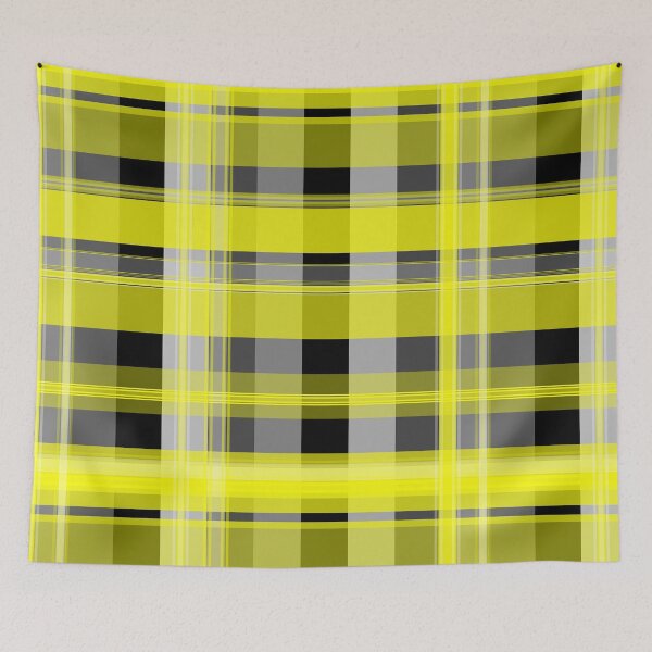 Item preview, Black and Yellow Plaid designed and sold by PharrisArt.
