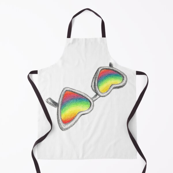 Item preview, Rainbow Heart Glasses designed and sold by Tal Goldenberg-Keren.