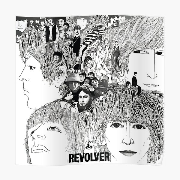 Revolver Album Cover Poster
