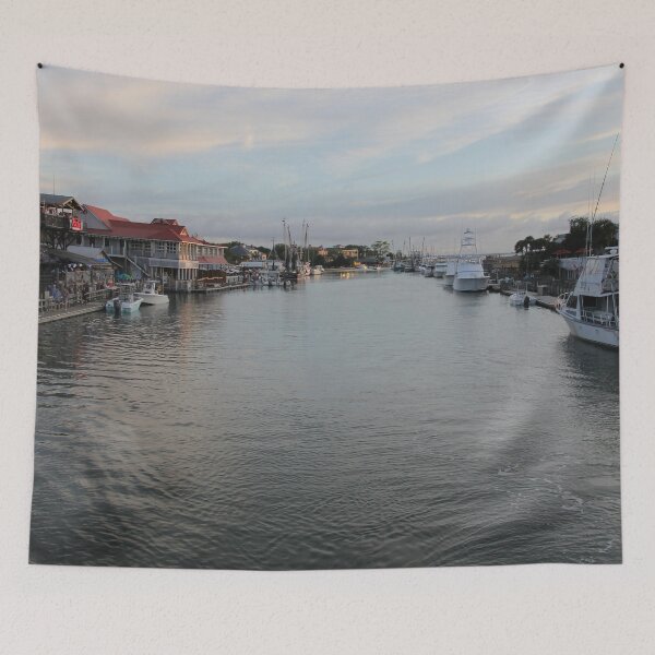 Item preview, Daylight Fades Over Shem Creek designed and sold by Autumn Seas Photography.