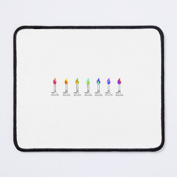 Item preview, Bunsen Burner outline and flame Pride Month designed and sold by ECKDesign.