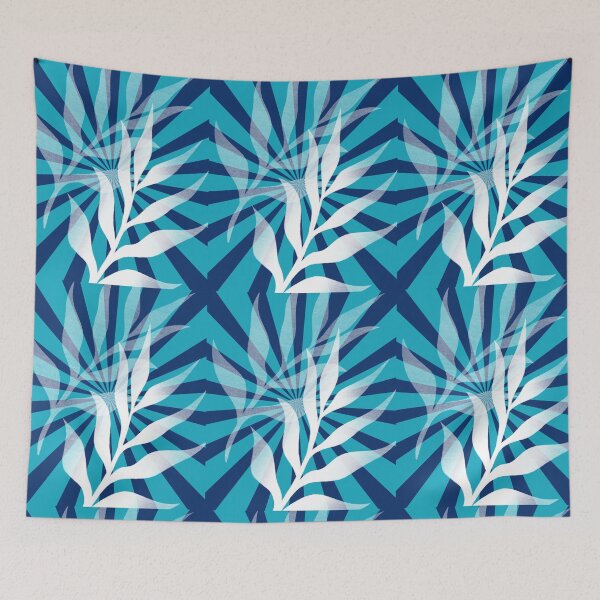 Item preview, Blue abstract Print designed and sold by JustAmbers.