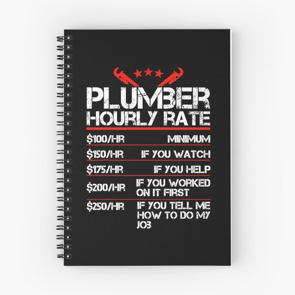 Item preview, Plumber Hourly Labor Rates Funny designed and sold by ujgbnx.