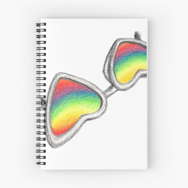 Item preview, Rainbow Heart Glasses designed and sold by Tal Goldenberg-Keren.