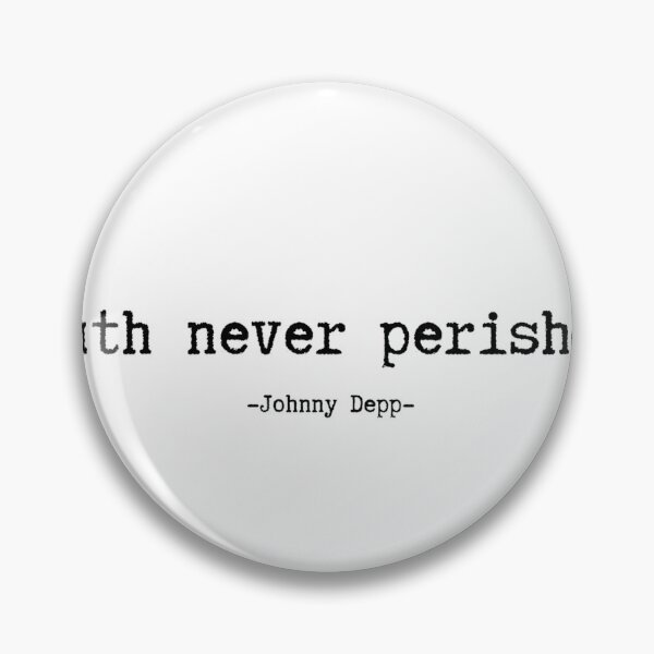 Item preview, johny depp trial quote designed and sold by Mbad12.