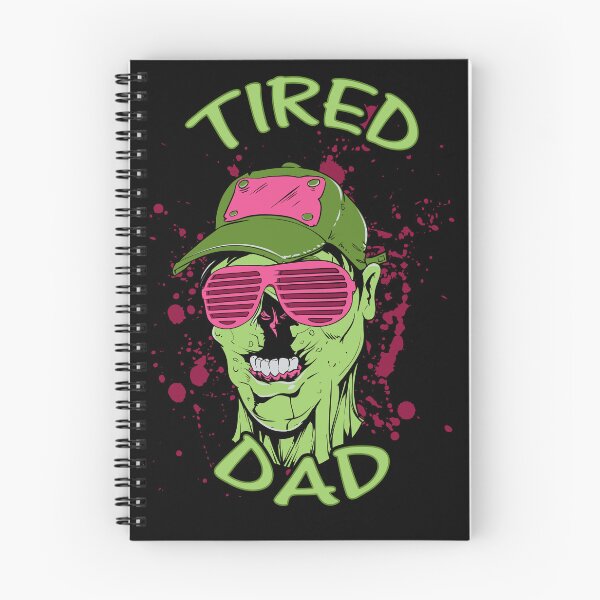 Item preview, Tired dad Zombie Green designed and sold by aventi24.