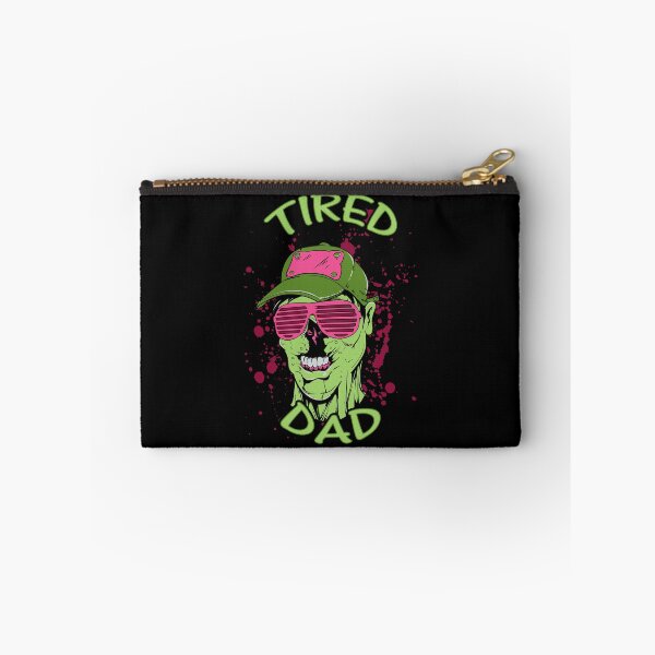 Item preview, Tired dad Zombie Green designed and sold by aventi24.