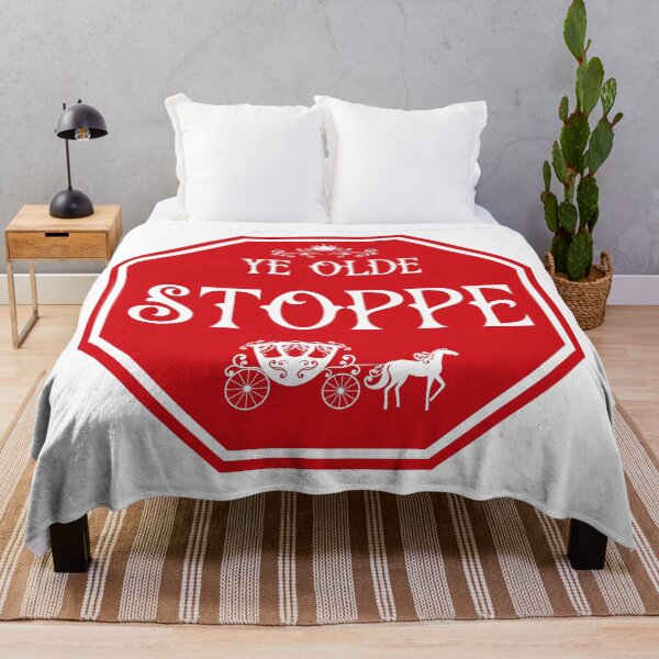 Item preview, Ye Olde Stoppe Sign designed and sold by Clusterfudge.