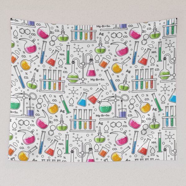 Item preview, Chemistry Doodle Art Scientific Designs designed and sold by anjanaartz.