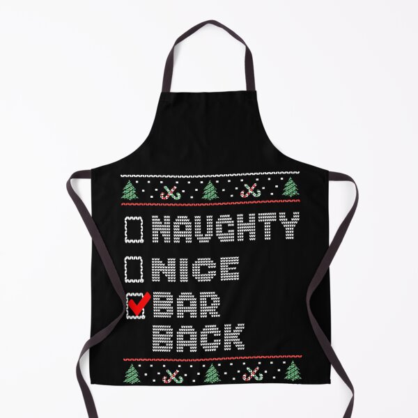 Item preview, Naughty Nice Bar Back, Matching Christmas Group Pajama design designed and sold by Merchking1.