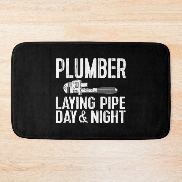 Item preview, Plumber Laying Pipe Day And Night designed and sold by ujgbnx.