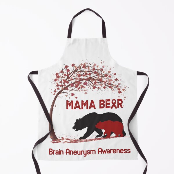 Item preview, Mama Bear Brain Aneurysm Awareness designed and sold by Mnrshirley.