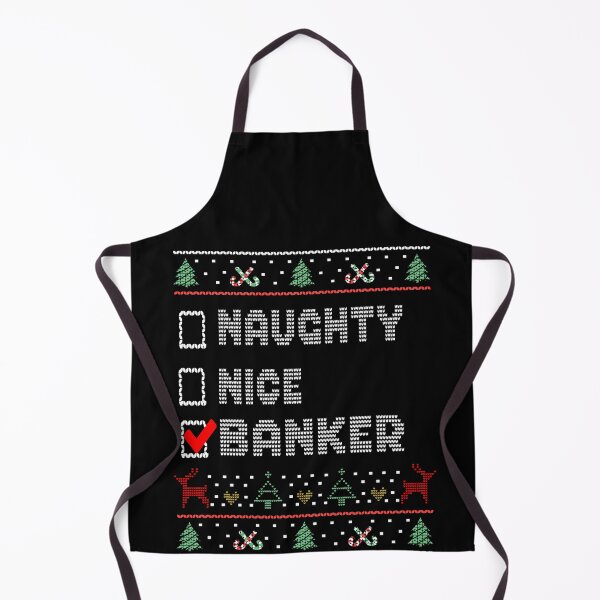 Item preview, Naughty Nice Banker, Matching Christmas Group Pajama design designed and sold by Merchking1.