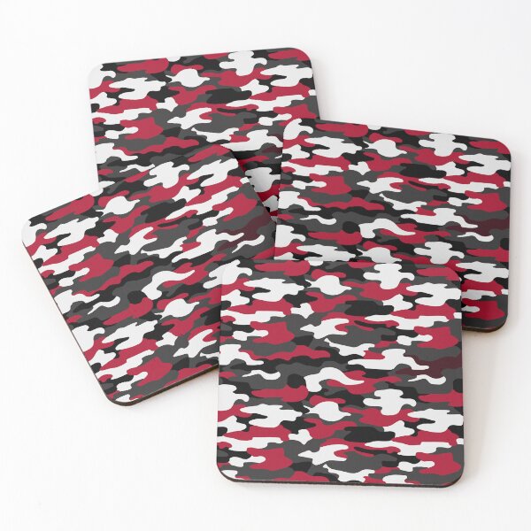 Item preview, Red Camouflage Design designed and sold by anjanaartz.