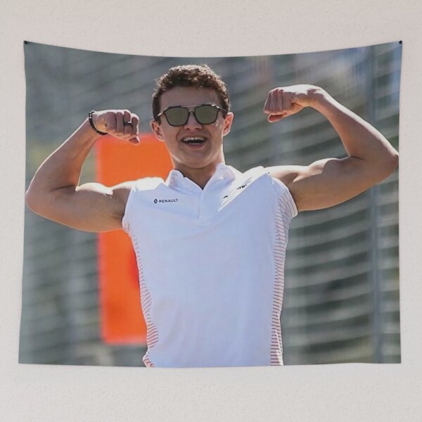 Item preview, Lando Norris illustration designed and sold by ValdaVandy.