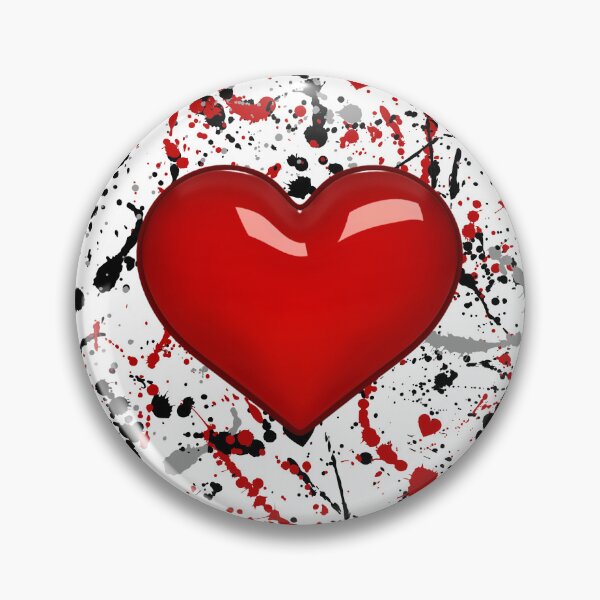 Item preview, Paint Splatter Hearts! designed and sold by davechi-stone.