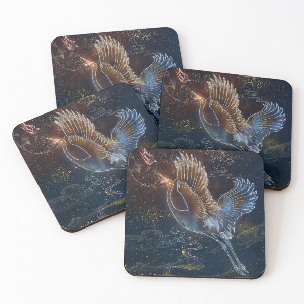 Item preview, Japanese CRANES DANCING NINE HEAVENS TIDE designed and sold by gani-75.