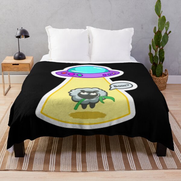 Item preview, Sheep and UFO designed and sold by bowenfred38.