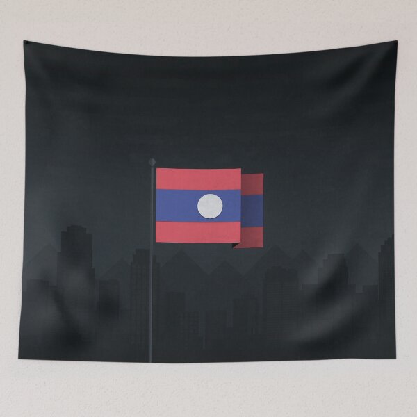 Item preview, Laos designed and sold by FlatFlags.
