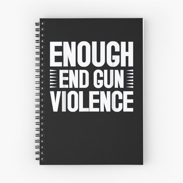 Aperçu de l'œuvre Enough End Gun Violence Wear Orange créée et vendue par TristanPierre.