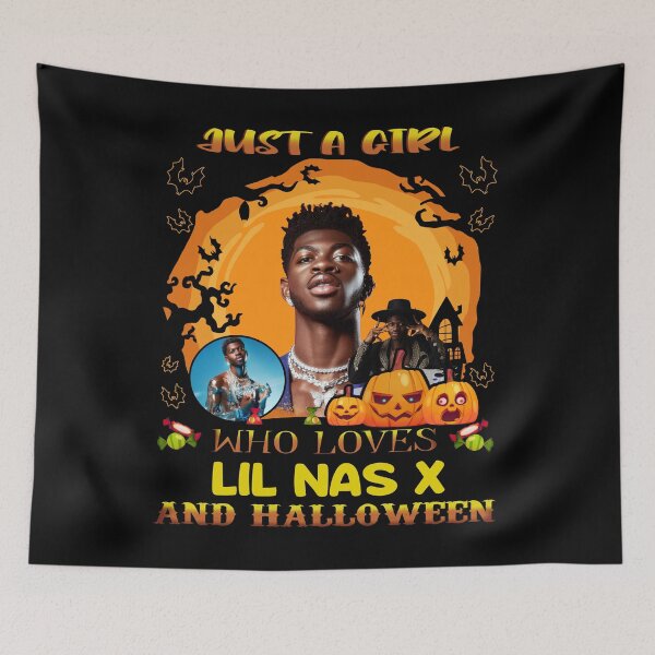Item preview, Just A Girl Who Loves Li.l Na.s X And Halloween designed and sold by CharlotteK10.